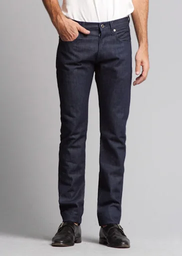 Brooklyn Denim Co. Tonal Stitching Slim Jean - 13.5oz Raw Cone Denim