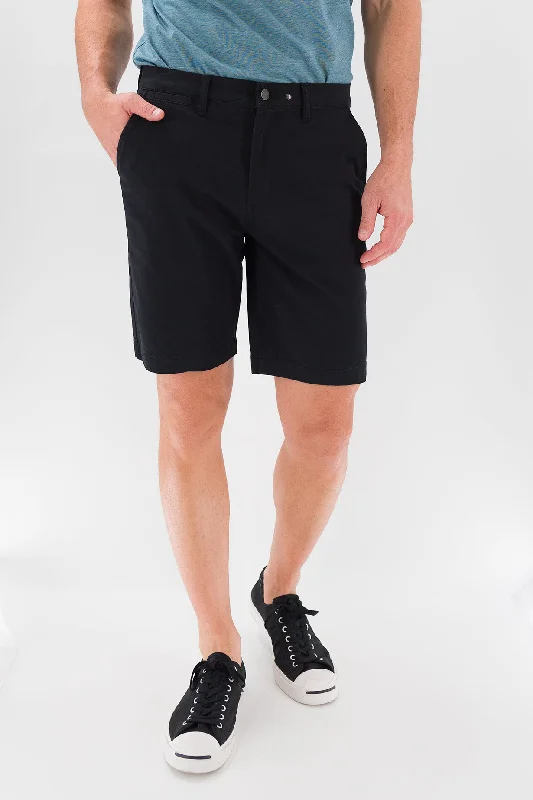 Chino Short 9" - Black