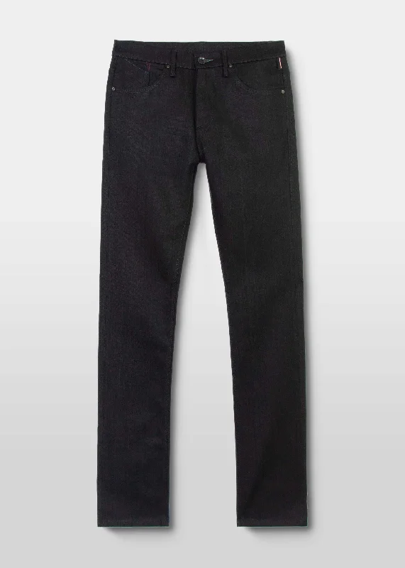 Matias Denim Sol Slim Taper- Italian Stretch Denim in Noir