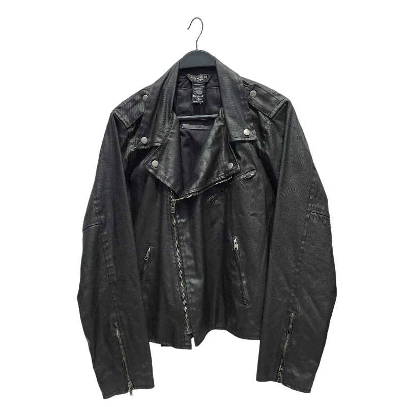 ROCAWEAR/Leather Jkt/XL/Cotton/BLK/Waterproof Coated Cotton Jkt