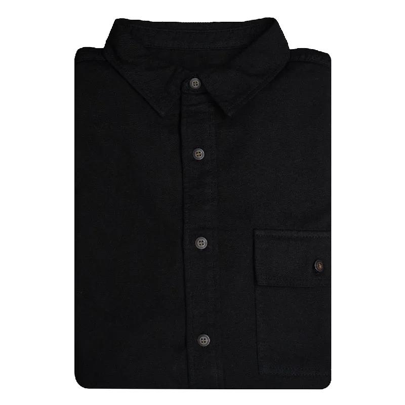 Single Pocket Shirt (Black)