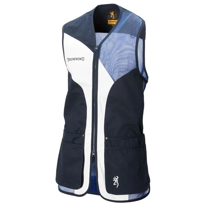 Browning Sporter Shooting Vest - Blue