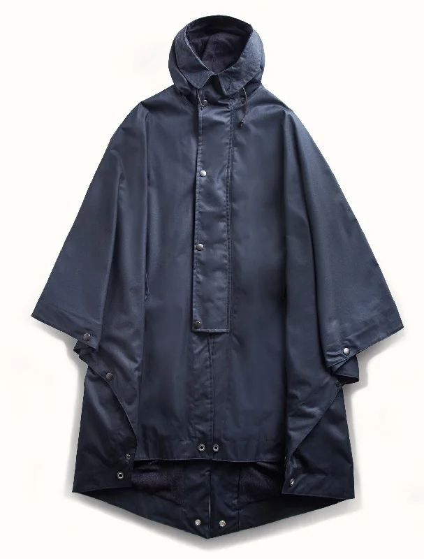 Cape Grenfell Cloth Navy with Merino Wool Lining