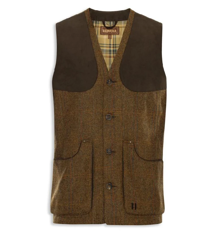 Harkila Stornoway 2.0 Waistcoat - Terragon Brown