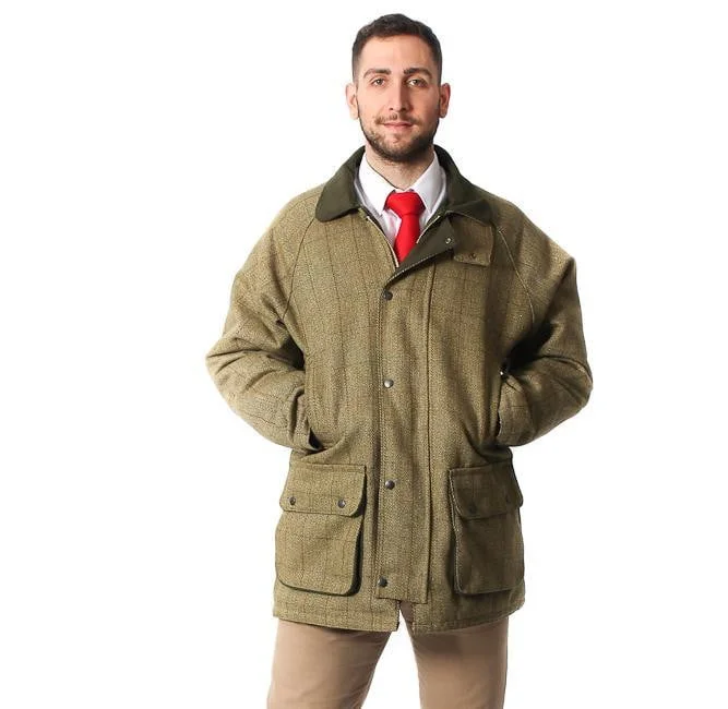 Men's Derby Tweed Jacket - Sage