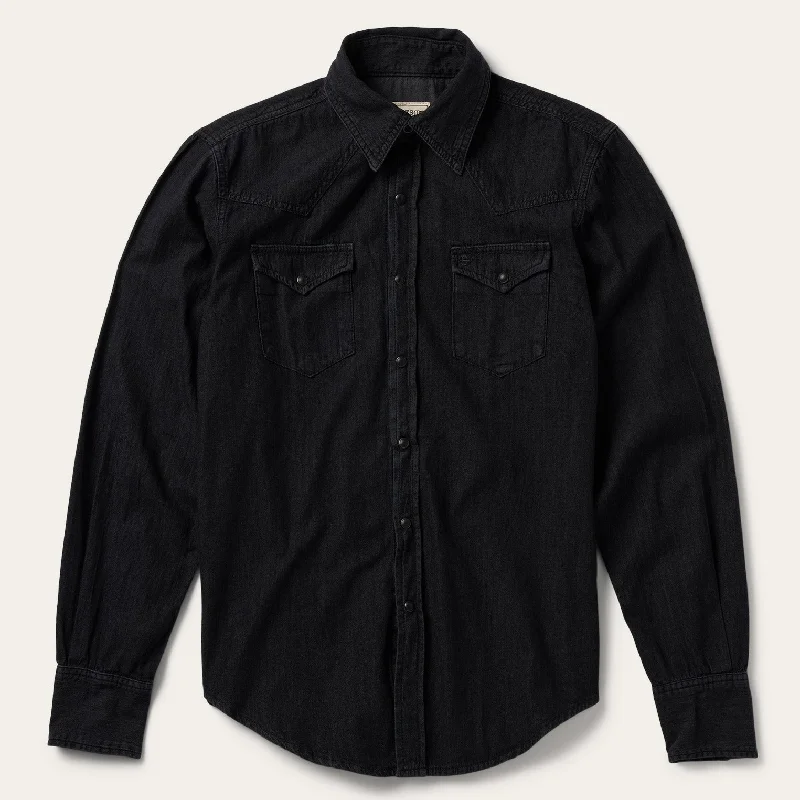 Modern Denim Western Shirt