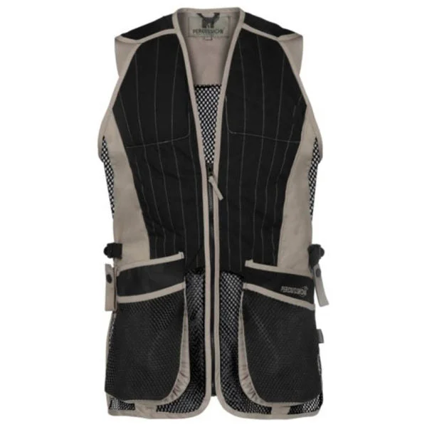 Percussion Skeet Vest - Black & Beige