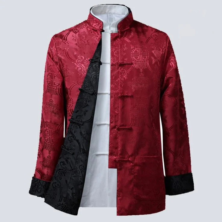 Burgundy & Black