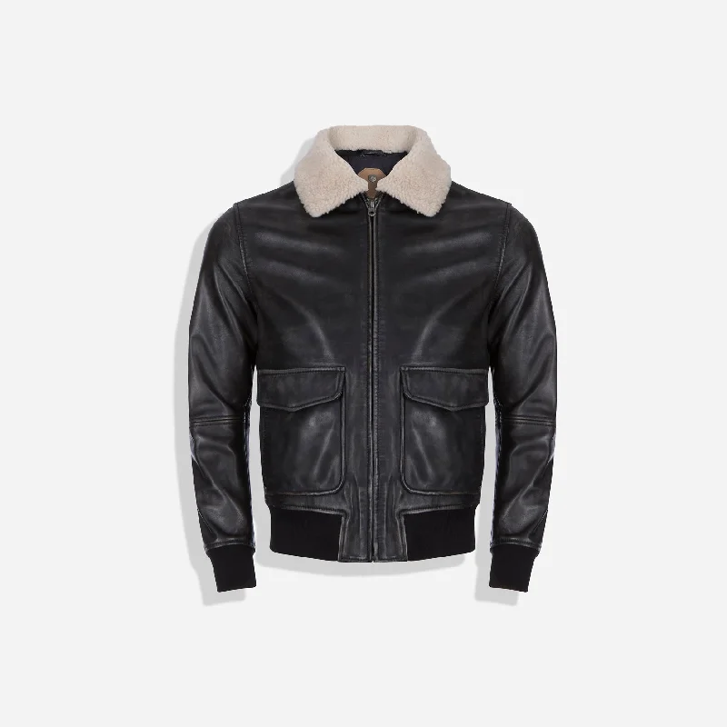 Bomber Jacket, Black