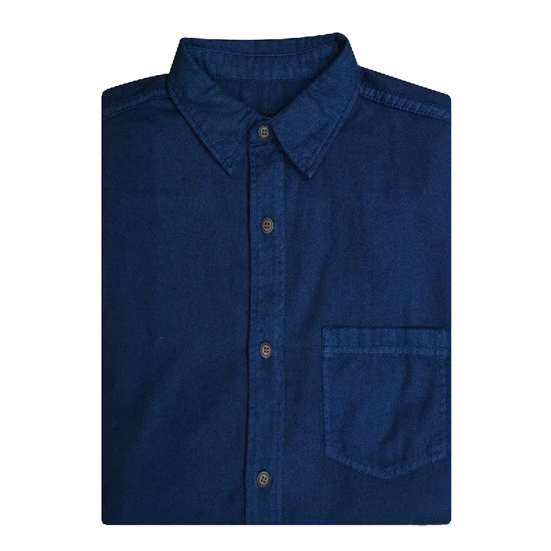 Single Pocket Shirt (Navy Blue)