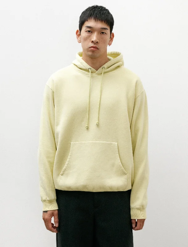 Smooth Soft Sweat P/O Parka Light Lime