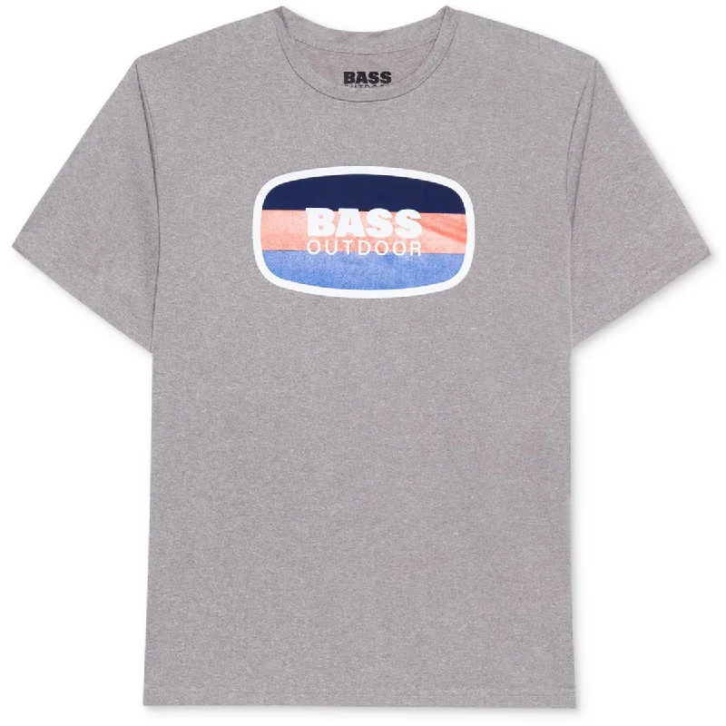 BASS OUTDOOR Mens Short Sleeve Crewneck Graphic T-Shirt