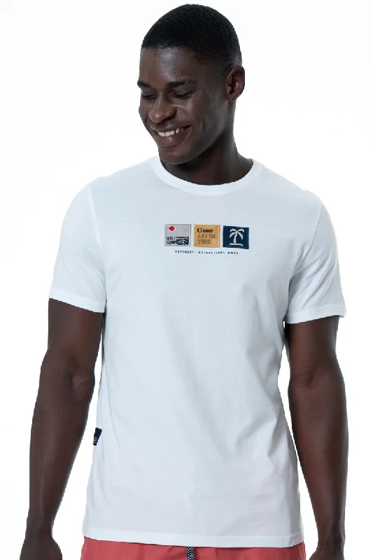 Branded T-Shirt _ 152122 _ Optic White