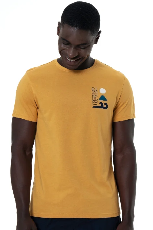 Branded T-Shirt _ 152135 _ Ochre