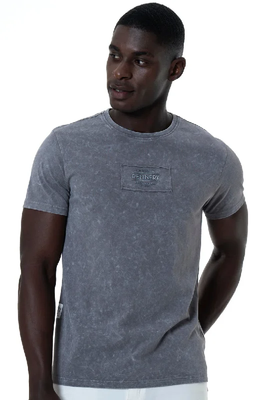 Dirty Dye T-Shirt _ 151940 _ Charcoal