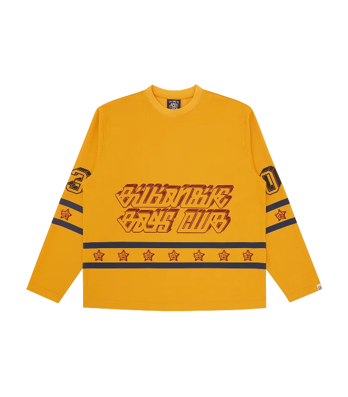 HOCKEY SHIRT - MUSTARD