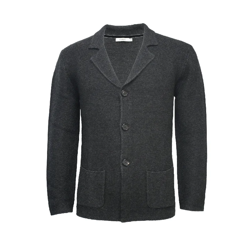 Knitted 3 Button Jacket left stitch Tathra