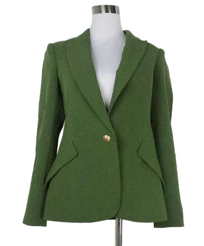 L'Agence Olive Green Blazer sz 2