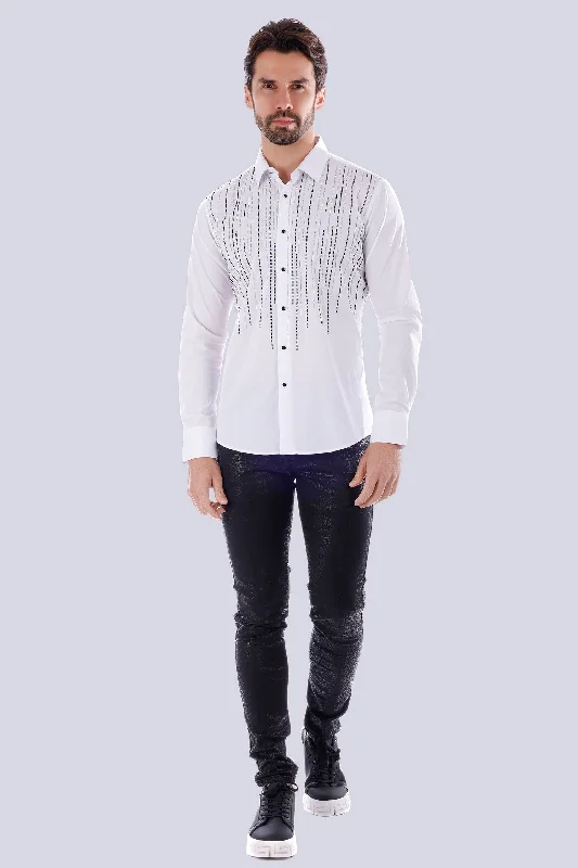 Lineament Outline Long Sleeve Shirt
