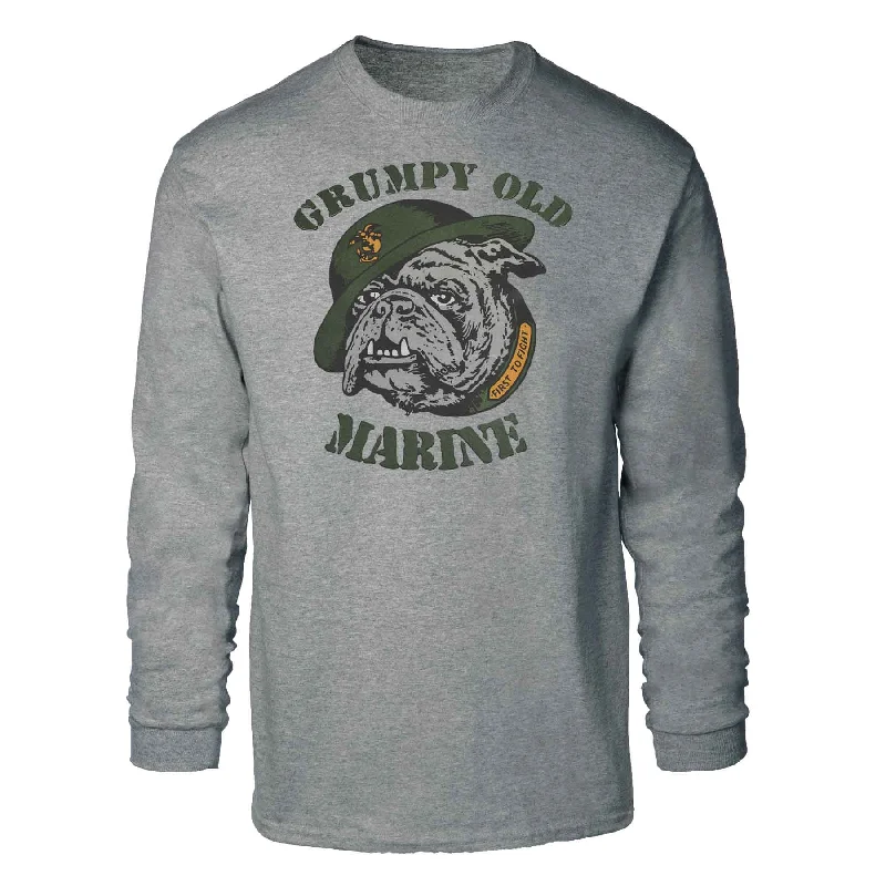 Grumpy Old Marine Long Sleeve