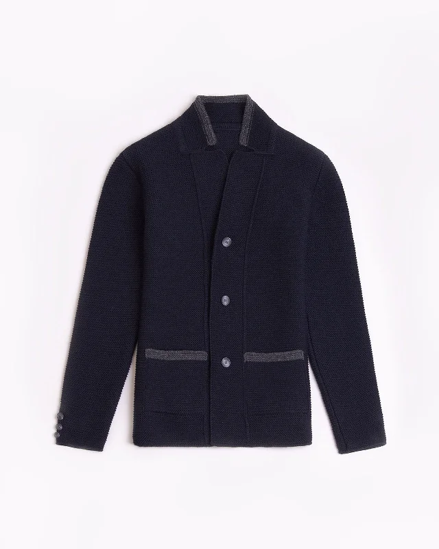 Martna woolen buttoned cardigan