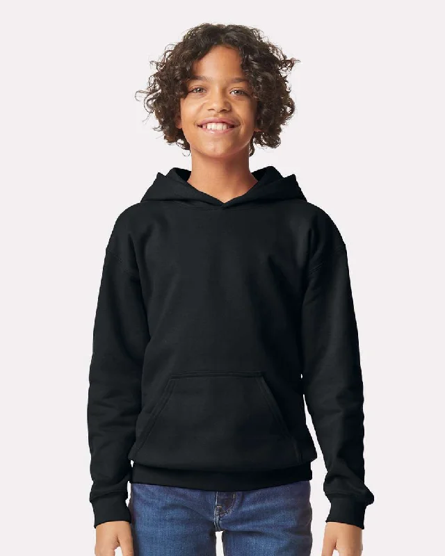 Pretreated Gildan SF500B Softstyle Youth Hooded Sweatshirt