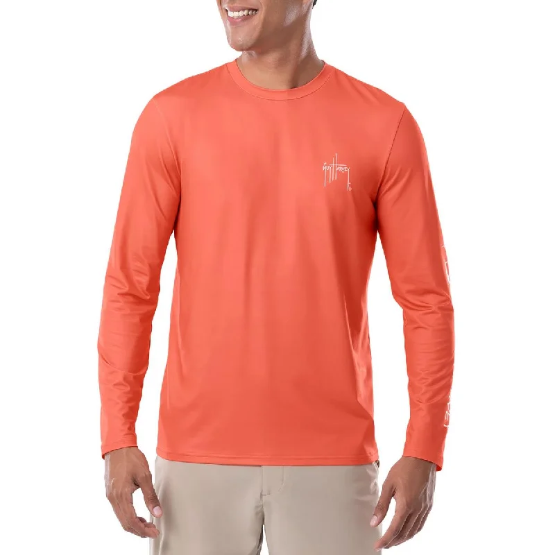 Guy Harvey Mens Moisture Wicking Logo T-Shirt